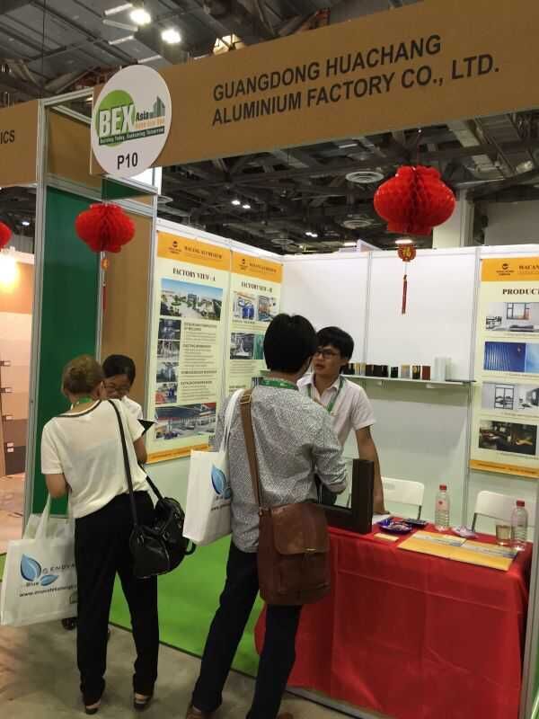 新加坡国际绿色建材展览会－－福鹿会F6铝厂闪亮登场