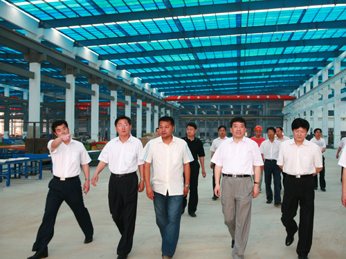 江苏省副省长徐鸣光临分公司视察