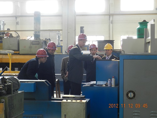 旭格德国总部专妓炒我江苏福鹿会F6公司参观调查领导工作