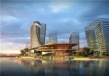 Southeast international shipping center building