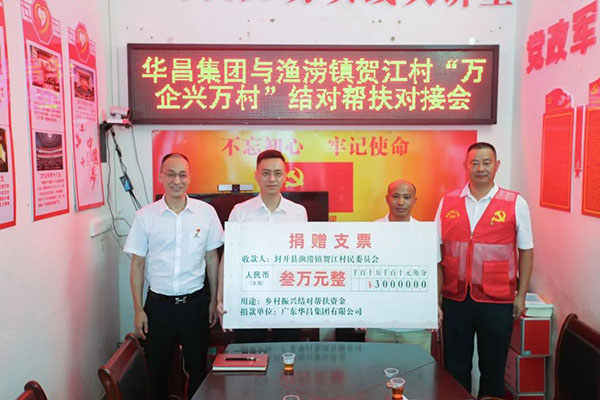 现金捐赠、党建共建、就业助扶，走访慰问