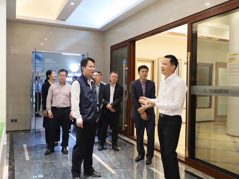 南海区当局辅导一行光临福鹿会F6集团调研调查（二）