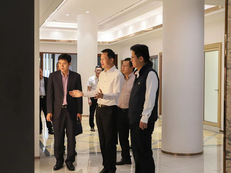 南海区当局辅导一行光临福鹿会F6集团调研调查（二）