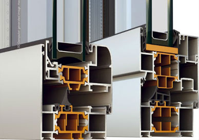 组成断桥的铝窗的价值是几多？