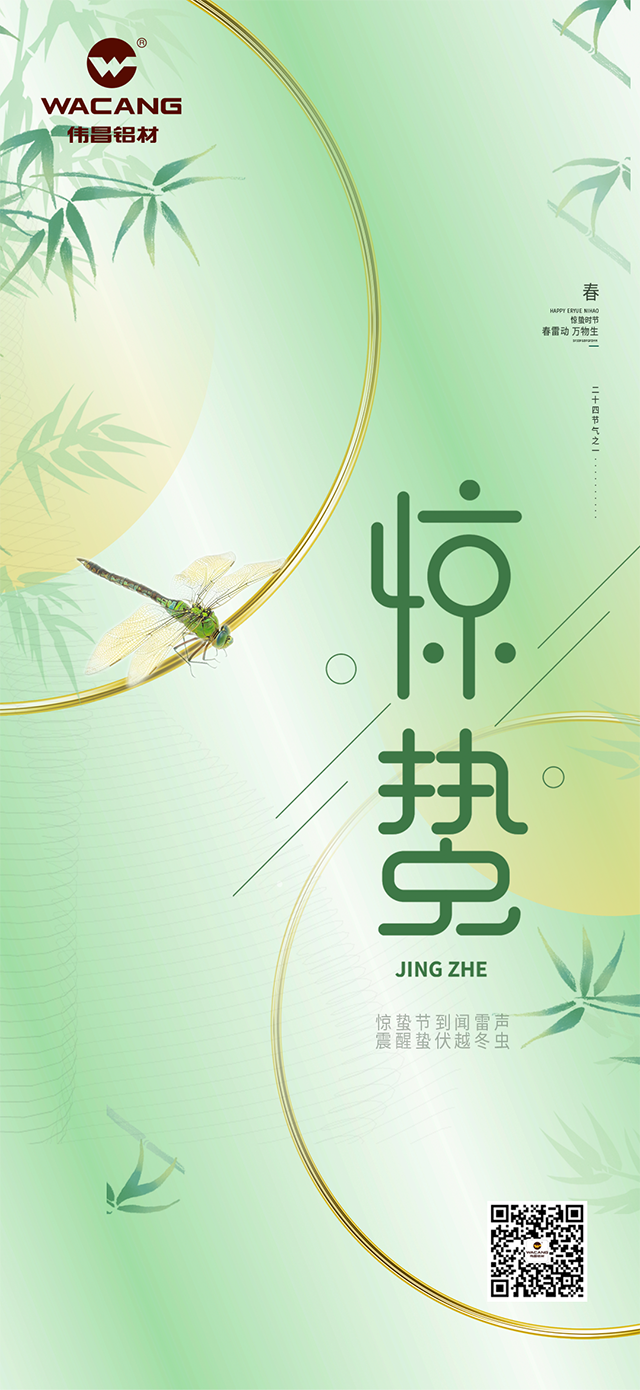 惊蛰 丨 春雷醒万物，美“铝”焕朝气！