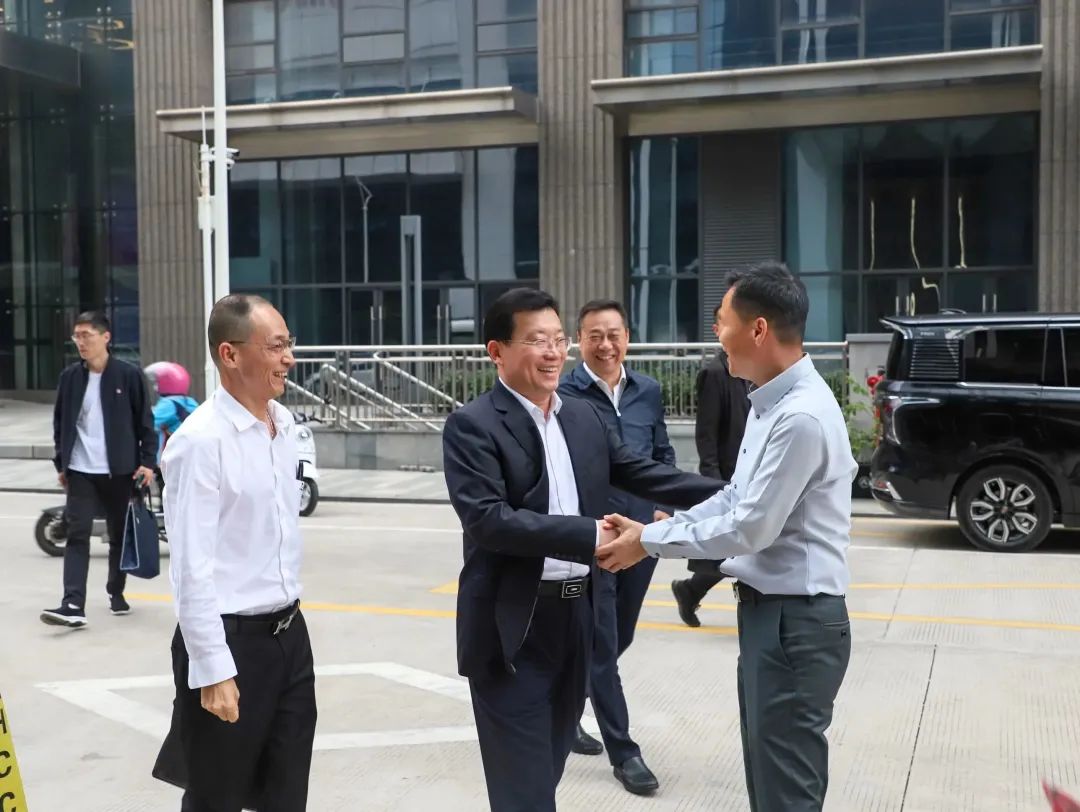 江苏徐州沛县辅导一行光临福鹿会F6集团调研调查