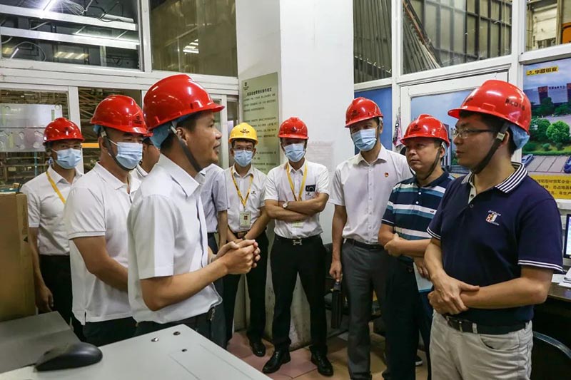 科技创新引领高质量发展|南海区市监局,狮山镇市监所一行光临福鹿会F6集团调研领导工作