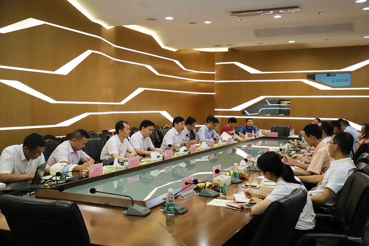 云南昭通市辅导光临我司参观领导工作